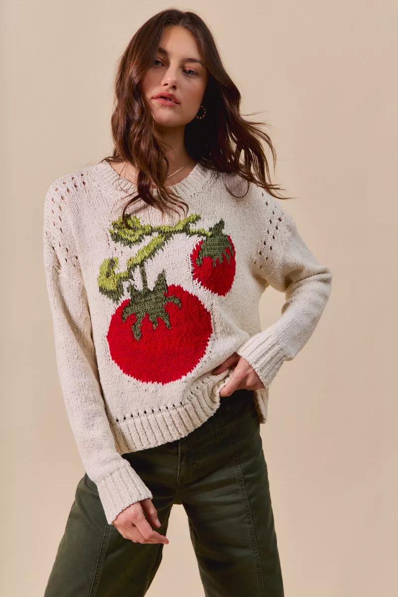Tomato Knit Sweater