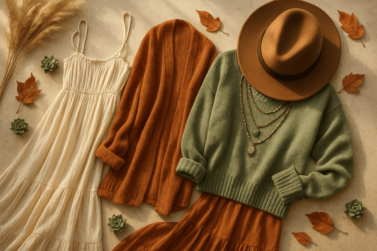 From Sand to Sweater Weather: How to Transition Your Boho-Chic Wardrobe with Ease - Reef Love