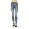 Judy Blue Tummy Control Vintage Wash Hem Destroy Skinny Jeans-Jeans-Reef Love
