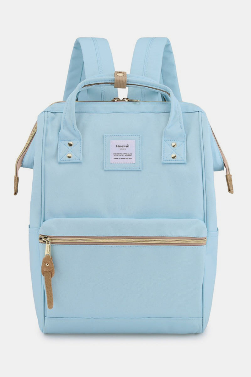 Waterproof Canvas Backpack Bag with Side Pockets. Computer Bag. Work Bag. Book bag. 