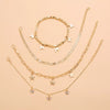 Trendy Player Anklet Set-Jewelry & Accessories - Jewelry Sets & More - Anklets-Reef Love