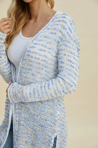 Lightweight Open Front Longline Cardigan-Double Take-Reef Love