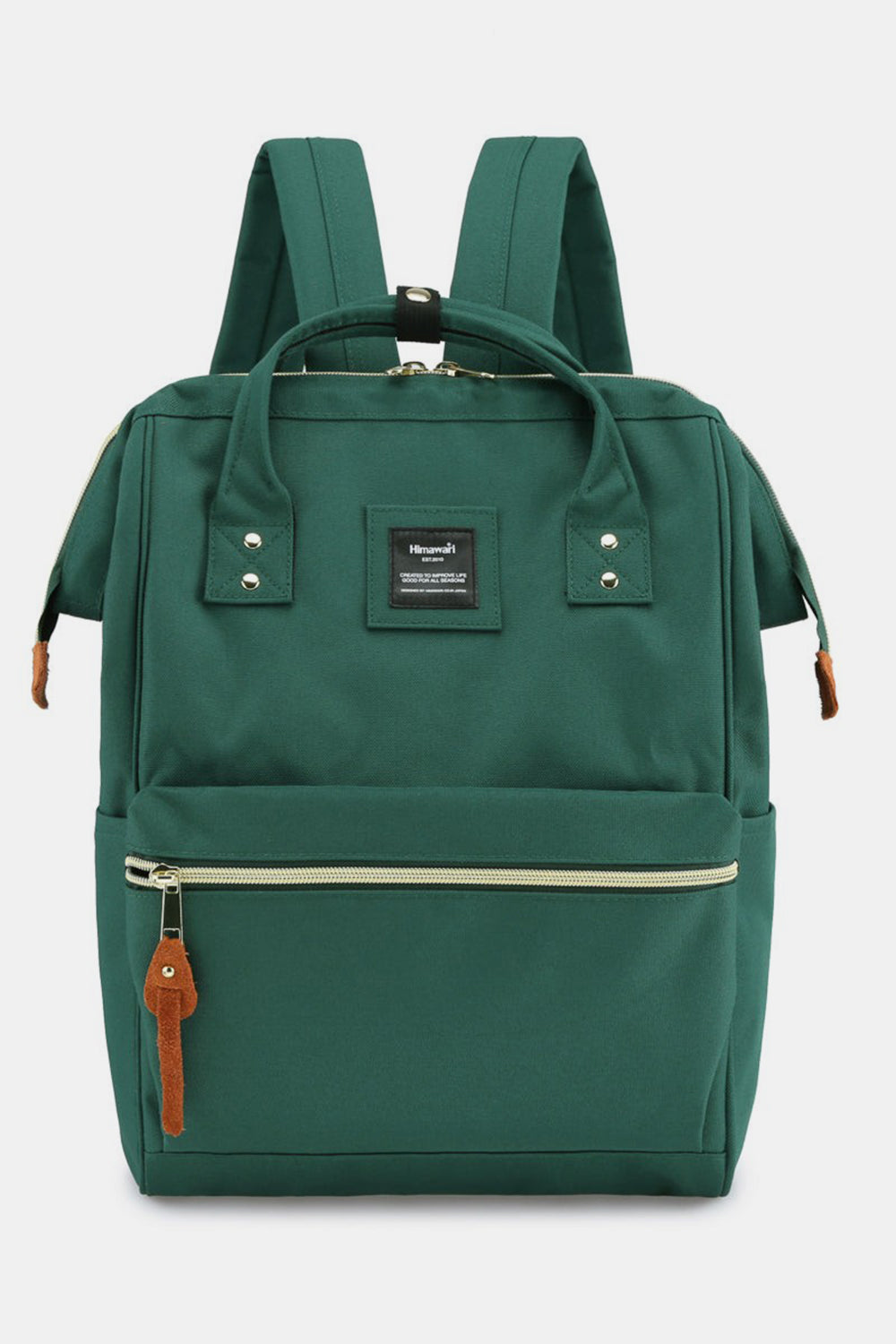 Waterproof Canvas Backpack Bag with Side Pockets. Computer Bag. Work Bag. Book bag. 