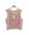 Recycled Cotton Fringe Graphic Tank-Fabina Fringe Graphic Crop Tee – Eco-Chic with an Edge Turn heads in this playful and sustainable crop tee by Fabina, crafted from a soft recycled cotton blend. -Reef Love Boutique