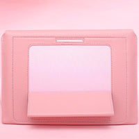 Transformable Vegan Leather Laptop Bag + Stand Combo