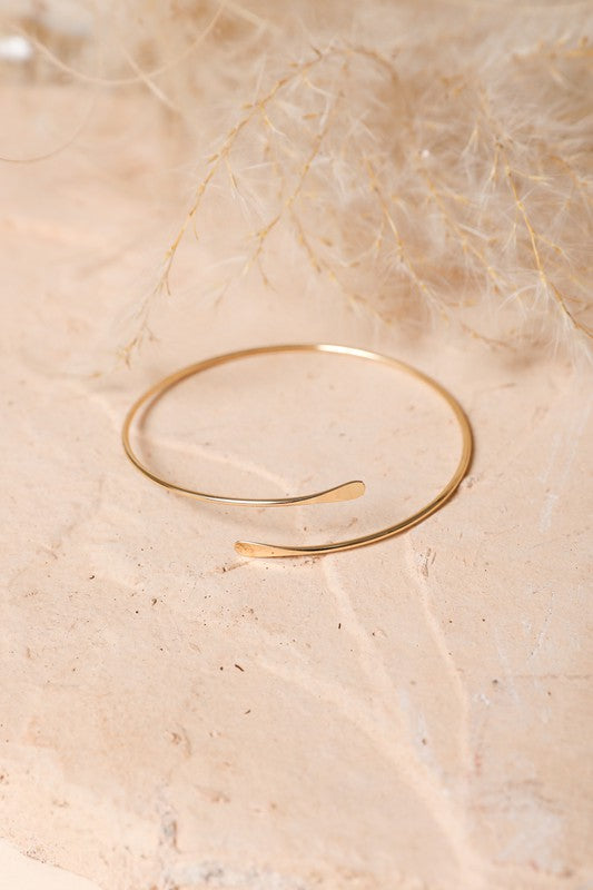 Gold Arm Cuff-Leto Accessories-Reef Love