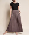 Bamboo Yoga Maxi Skirt-Bamboo Yoga Maxi Skirt, Eco-Friendly Comfort with Effortless Flow. A sustainable staple designed for movement, comfort, versatility. Ultra-soft organic bamboo.-Reef Love Boutique
