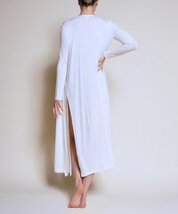 Bamboo Duster Cardigan-The Bamboo Maxi Duster Cardigan is a super soft, breathable layer made from organic bamboo. Full-length and flattering. Effortless day-to-night style.-Reef Love Boutique