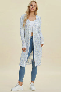 Lightweight Open Front Longline Cardigan-Double Take-Reef Love