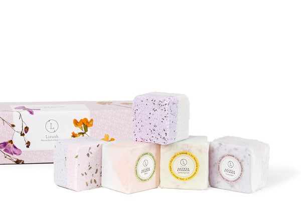 All-Natural Shower Steamers, Set of 5 – Handmade Aromatherapy Gift Set