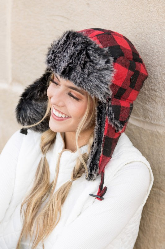 Buffalo Trapper Hat-Aili's Corner-Reef Love