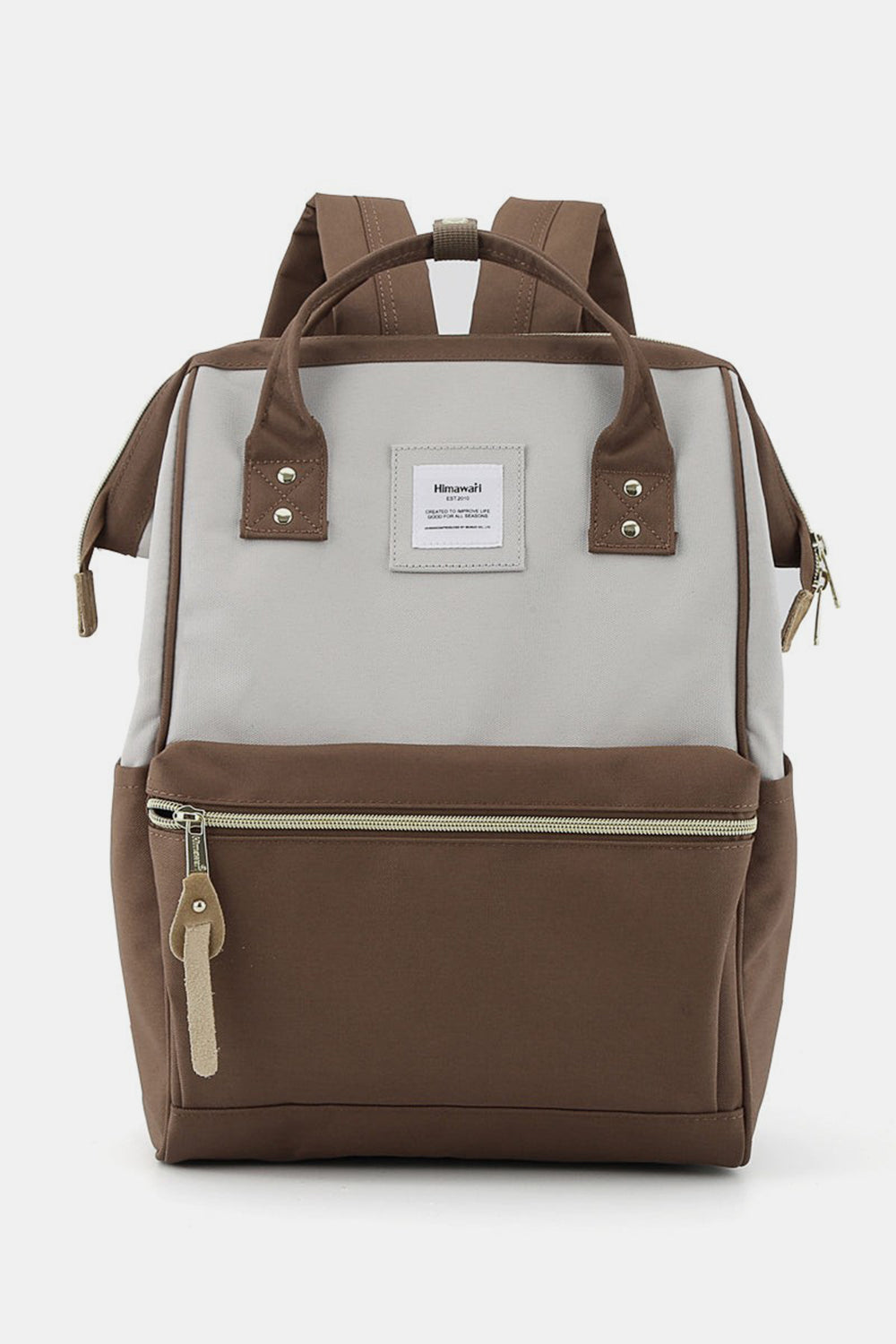 Waterproof Canvas Backpack Bag with Side Pockets. Computer Bag. Work Bag. Book bag. 