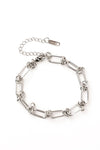 18K Stainless Barbed Wire Chain Bracelet
