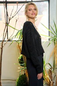 Cable Knit Cardigan-Jade By Jane-Reef Love