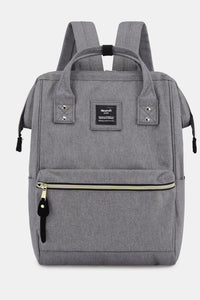 Waterproof Canvas Backpack Bag with Side Pockets. Computer Bag. Work Bag. Book bag. 