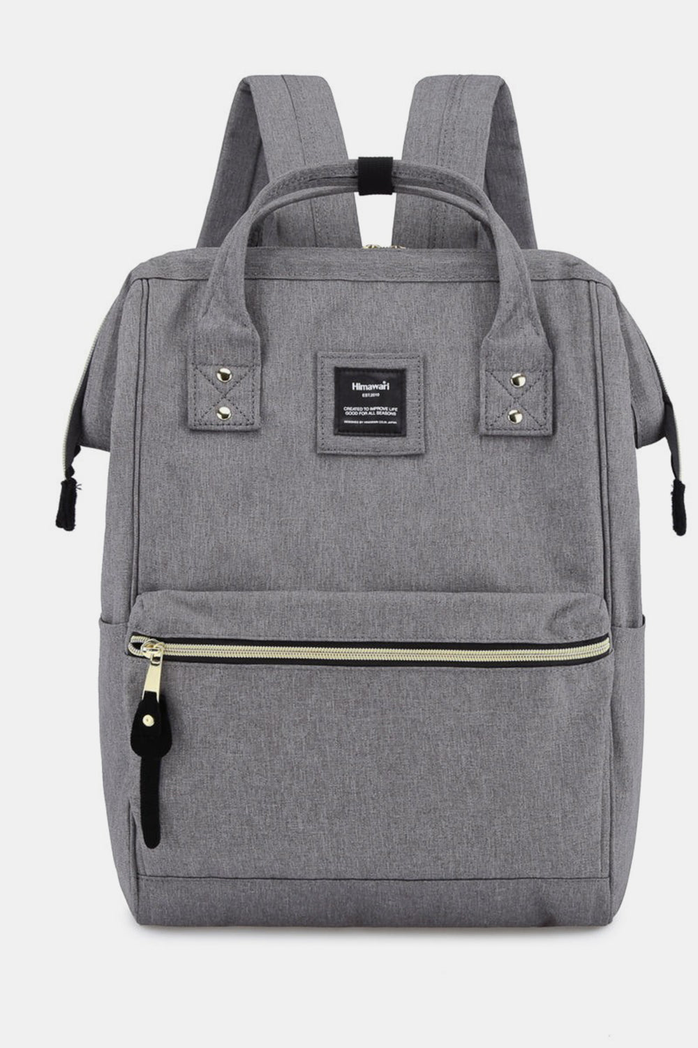 Waterproof Canvas Backpack Bag with Side Pockets. Computer Bag. Work Bag. Book bag. 