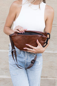 Bryce Chunky Chain Sling Bag-Aili's Corner-Reef Love