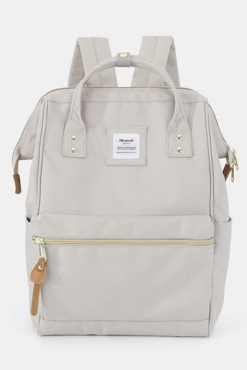 Waterproof Canvas Backpack Bag with Side Pockets. Computer Bag. Work Bag. Book bag. 