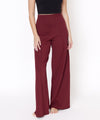 Bamboo Ponte Wide-Leg Full Length Pants-Bamboo Ponte Wide-Leg Pants, crafted from exclusive bamboo ponte fabric for softness, structure, and all-day comfort. High-waisted, flattering for any occasion.-Reef Love Boutique