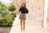 Kylie Leopard Mini Skort-Reef Love