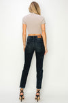 Cigarette Jeans - Black Wash