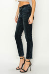 Cigarette Jeans - Black Wash