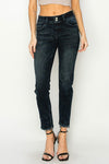Cigarette Jeans - Black Wash