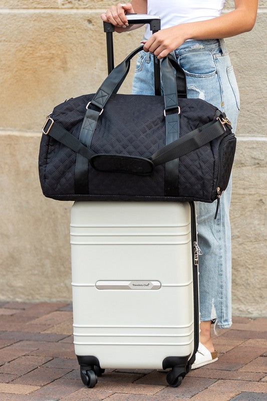 Quilted Zahra Travel Weekender Bag sold by Reef Love