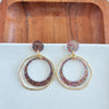 Shop Georgia Earrings - Rainbow Glitter-available at Reef Love online boho-chic boutique