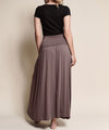 Bamboo Yoga Maxi Skirt-Bamboo Yoga Maxi Skirt, Eco-Friendly Comfort with Effortless Flow. A sustainable staple designed for movement, comfort, versatility. Ultra-soft organic bamboo.-Reef Love Boutique