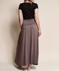 Bamboo Yoga Maxi Skirt-Bamboo Yoga Maxi Skirt, Eco-Friendly Comfort with Effortless Flow. A sustainable staple designed for movement, comfort, versatility. Ultra-soft organic bamboo.-Reef Love Boutique