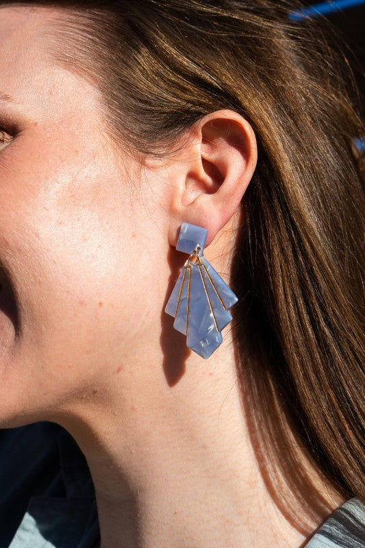 Shop Estelle Earrings - Glacier Blue-available at Reef Love online boho-chic boutique