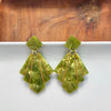 Shop Estelle Earrings - Olive-available at Reef Love online boho-chic boutique