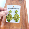 Shop Estelle Earrings - Olive-available at Reef Love online boho-chic boutique