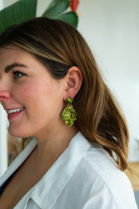 Shop Estelle Earrings - Olive-available at Reef Love online boho-chic boutique