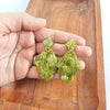 Shop Estelle Earrings - Olive-available at Reef Love online boho-chic boutique