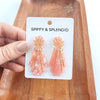 Shop Lucille Earrings - Rose Quartz-available at Reef Love online boho-chic boutique
