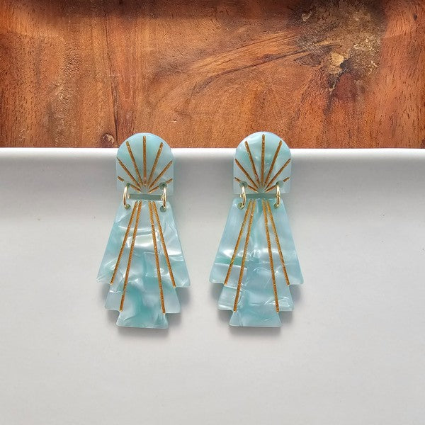 Shop Lucille Earrings - Mint-available at Reef Love online boho-chic boutique