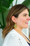 Shop Daphne Earrings - Olive-available at Reef Love online boho-chic boutique