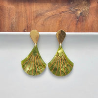 Shop Daphne Earrings - Olive-available at Reef Love online boho-chic boutique
