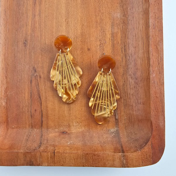 Shop Florence Earrings - Copper-available at Reef Love online boho-chic boutique