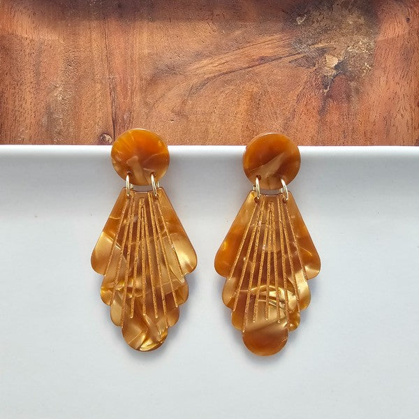 Shop Florence Earrings - Copper-available at Reef Love online boho-chic boutique
