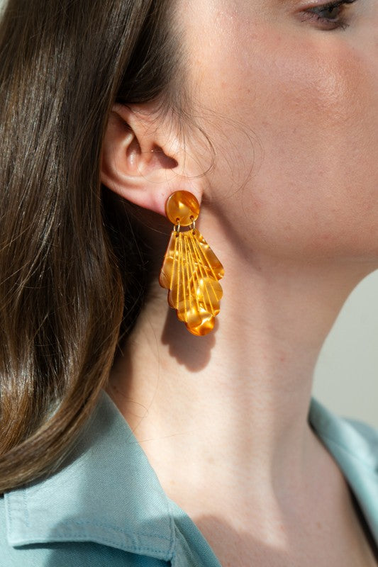 Shop Florence Earrings - Copper-available at Reef Love online boho-chic boutique