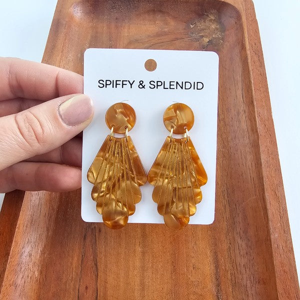 Shop Florence Earrings - Copper-available at Reef Love online boho-chic boutique