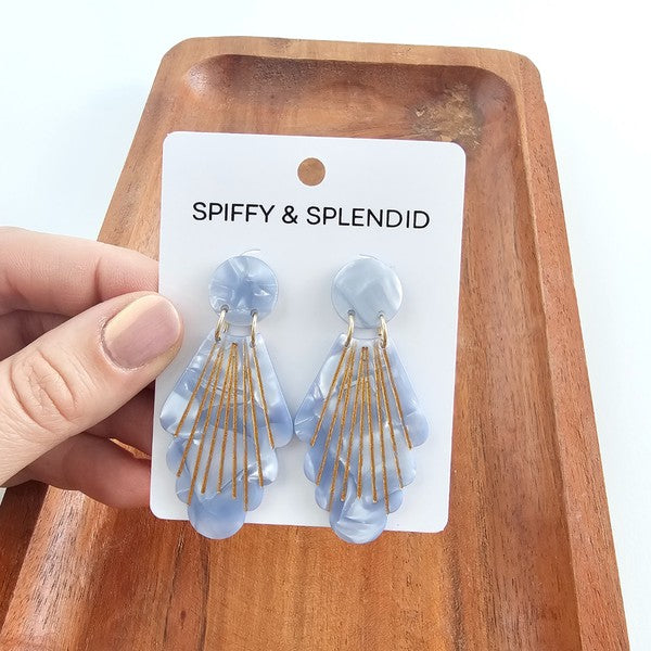 Shop Florence Earrings - Glacier Blue-available at Reef Love online boho-chic boutique