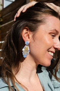 Shop Florence Earrings - Glacier Blue-available at Reef Love online boho-chic boutique