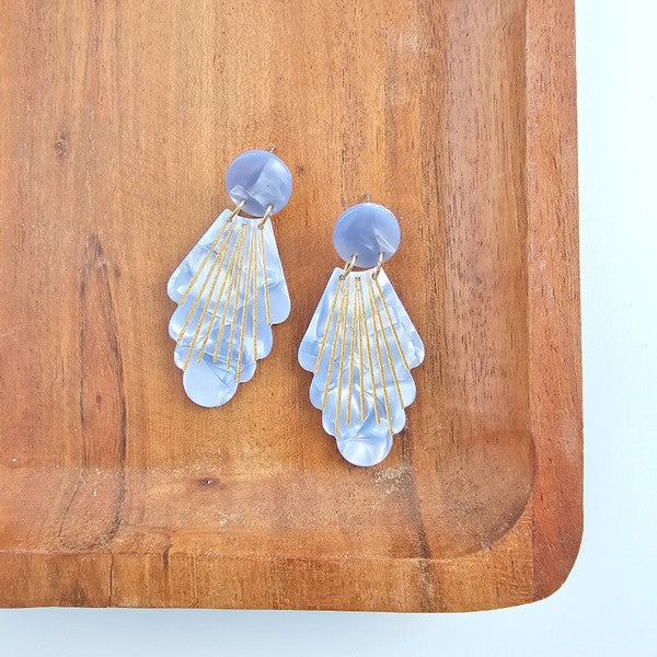 Shop Florence Earrings - Glacier Blue-available at Reef Love online boho-chic boutique