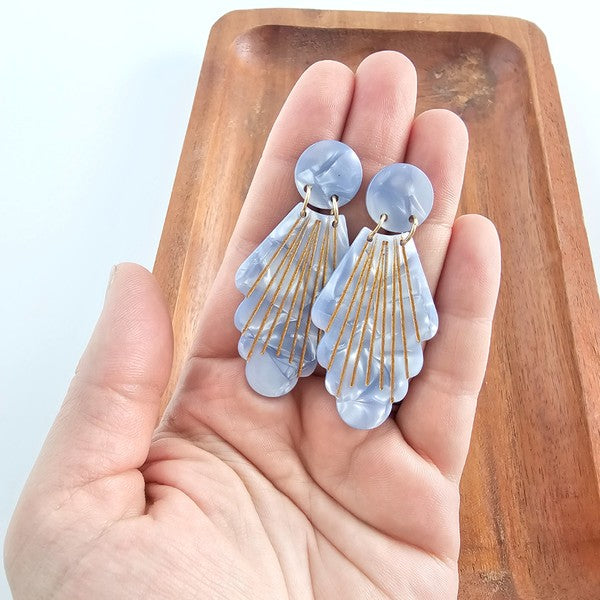 Shop Florence Earrings - Glacier Blue-available at Reef Love online boho-chic boutique