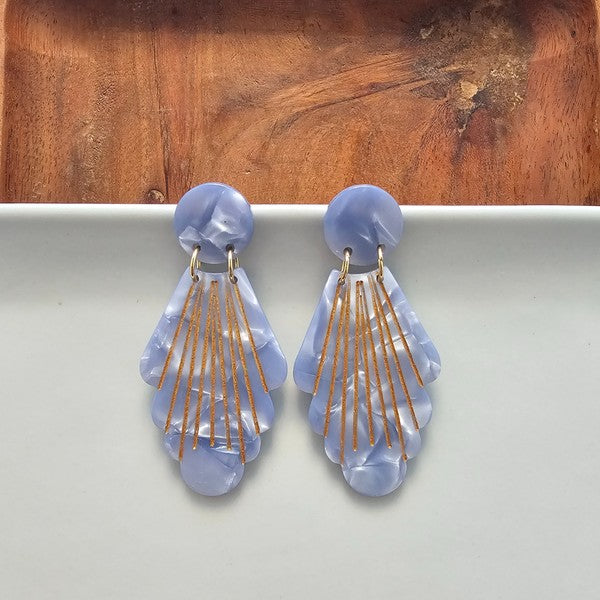 Shop Florence Earrings - Glacier Blue-available at Reef Love online boho-chic boutique