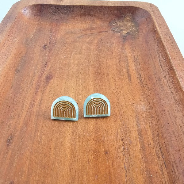 Shop Betty Studs - Mint-available at Reef Love online boho-chic boutique